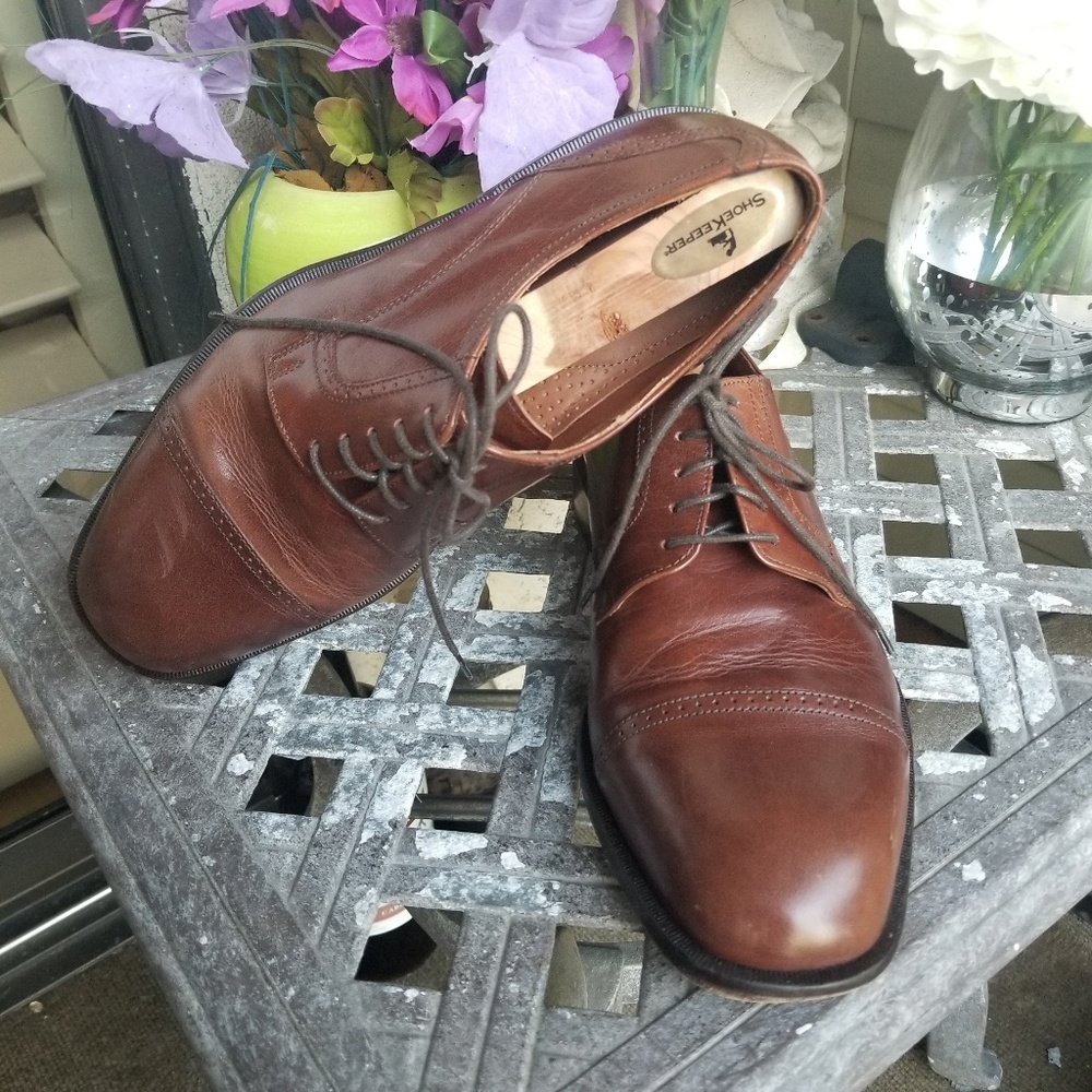 Bostonian Mahogany Toscana cap 9W Oxford brown - Picture 2 of 8